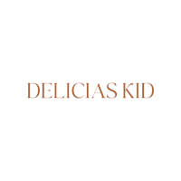 delicas kid logo on a black background